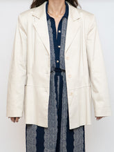 Load image into Gallery viewer, Vintage x Made in Canada x Cream Cotton Blazer (S, M)