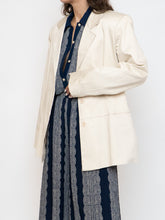 Load image into Gallery viewer, Vintage x Made in Canada x Cream Cotton Blazer (S, M)