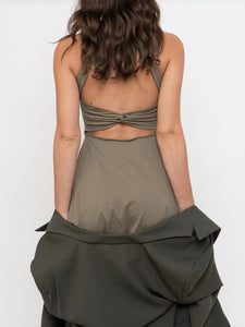 Modern x Olive Green Workout Dress/Skort (XS, S)
