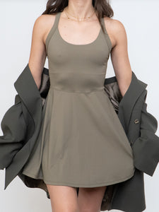 Modern x Olive Green Workout Dress/Skort (XS, S)