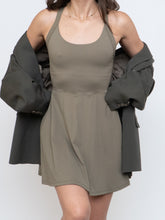 Load image into Gallery viewer, Modern x Olive Green Workout Dress/Skort (XS, S)