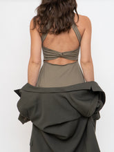 Load image into Gallery viewer, Modern x Olive Green Workout Dress/Skort (XS, S)