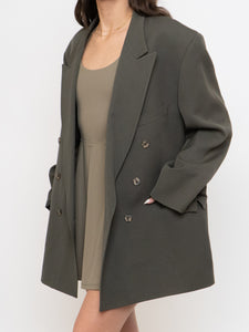 Vintage x Made in USA x NORDSTROM Wool Olive Blazer (S-XL)