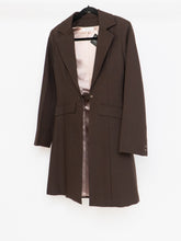 Load image into Gallery viewer, Vintage x Custom Brown Vest &amp; Blazer Set (M)