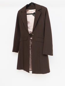 Vintage x Custom Brown Vest & Blazer Set (M)