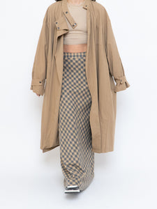 Modern x Beige Oversized Lightweight Jacket (Free Size)