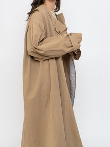 Modern x Beige Oversized Lightweight Jacket (Free Size)
