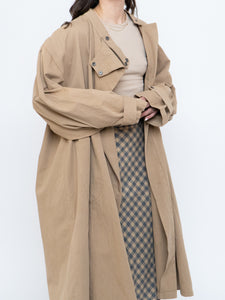 Modern x Beige Oversized Lightweight Jacket (Free Size)