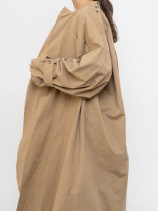 Modern x Beige Oversized Lightweight Jacket (Free Size)