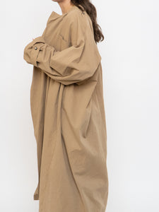Modern x Beige Oversized Lightweight Jacket (Free Size)