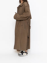 Load image into Gallery viewer, Vintage x Brown Soft Belted Trench (S-XL)