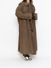 Load image into Gallery viewer, Vintage x Brown Soft Belted Trench (S-XL)