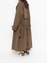Load image into Gallery viewer, Vintage x Brown Soft Belted Trench (S-XL)