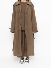 Load image into Gallery viewer, Vintage x Brown Soft Belted Trench (S-XL)