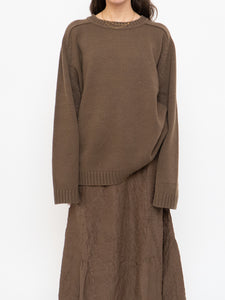 Vintage x Brown Acrylic Knit Sweater (XS-XXL)