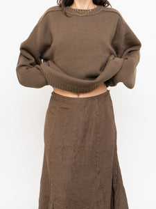 Vintage x Brown Acrylic Knit Sweater (XS-XXL)