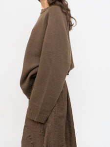 Vintage x Brown Acrylic Knit Sweater (XS-XXL)