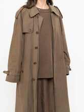 Load image into Gallery viewer, Vintage x Brown Soft Belted Trench (S-XL)