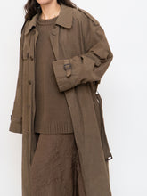 Load image into Gallery viewer, Vintage x Brown Soft Belted Trench (S-XL)
