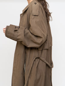 Vintage x Brown Soft Belted Trench (S-XL)