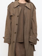 Load image into Gallery viewer, Vintage x Brown Soft Belted Trench (S-XL)