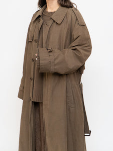 Vintage x Brown Soft Belted Trench (S-XL)