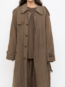 Vintage x Brown Soft Belted Trench (S-XL)