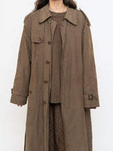 Load image into Gallery viewer, Vintage x Brown Soft Belted Trench (S-XL)