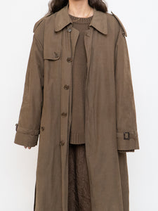 Vintage x Brown Soft Belted Trench (S-XL)