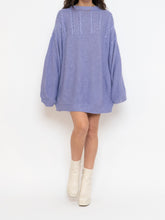 Load image into Gallery viewer, Vintage x Handmade Cozy Lilac Sweater (XS-XXL)