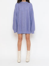 Load image into Gallery viewer, Vintage x Handmade Cozy Lilac Sweater (XS-XXL)