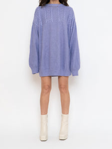 Vintage x Handmade Cozy Lilac Sweater (XS-XXL)