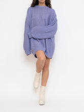 Load image into Gallery viewer, Vintage x Handmade Cozy Lilac Sweater (XS-XXL)