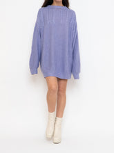 Load image into Gallery viewer, Vintage x Handmade Cozy Lilac Sweater (XS-XXL)
