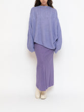 Load image into Gallery viewer, Vintage x Handmade Cozy Lilac Sweater (XS-XXL)