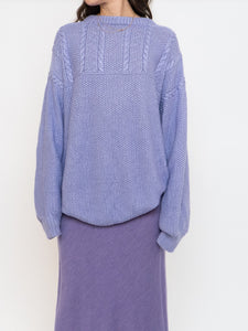 Vintage x Handmade Cozy Lilac Sweater (XS-XXL)
