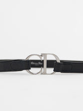 Load image into Gallery viewer, CHRISTIAN DIOR x &#39;CD&#39; Emblem Leather Strap Belt (M, L)