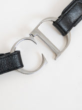 Load image into Gallery viewer, CHRISTIAN DIOR x &#39;CD&#39; Emblem Leather Strap Belt (M, L)