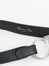 Load image into Gallery viewer, CHRISTIAN DIOR x &#39;CD&#39; Emblem Leather Strap Belt (M, L)