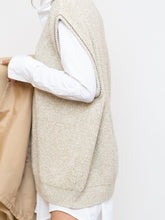 Load image into Gallery viewer, Vintage x Made in USA x EDDIE BAUER Oatmeal Cotton Knit Vest (S-L)