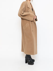 Vintage x Made in Italy x Camel Wool & Cashmere Coat (S-L)