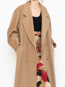 Vintage x Made in Italy x Camel Wool & Cashmere Coat (S-L)