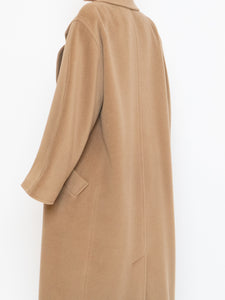 Vintage x Made in Italy x Camel Wool & Cashmere Coat (S-L)