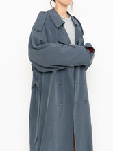 Load image into Gallery viewer, Vintage x Made in Canada x STANFORD Ash Blue Trench Coat (XS-XL)