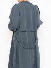 Load image into Gallery viewer, Vintage x Made in Canada x STANFORD Ash Blue Trench Coat (XS-XL)