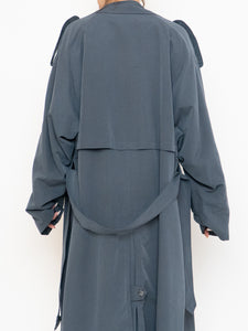 Vintage x Made in Canada x STANFORD Ash Blue Trench Coat (XS-XL)