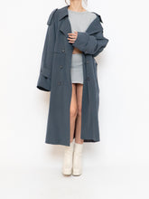 Load image into Gallery viewer, Vintage x Made in Canada x STANFORD Ash Blue Trench Coat (XS-XL)
