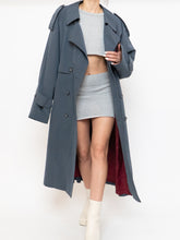 Load image into Gallery viewer, Vintage x Made in Canada x STANFORD Ash Blue Trench Coat (XS-XL)