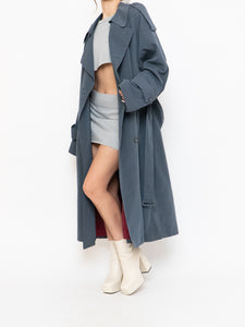 Vintage x Made in Canada x STANFORD Ash Blue Trench Coat (XS-XL)
