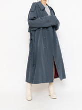 Load image into Gallery viewer, Vintage x Made in Canada x STANFORD Ash Blue Trench Coat (XS-XL)